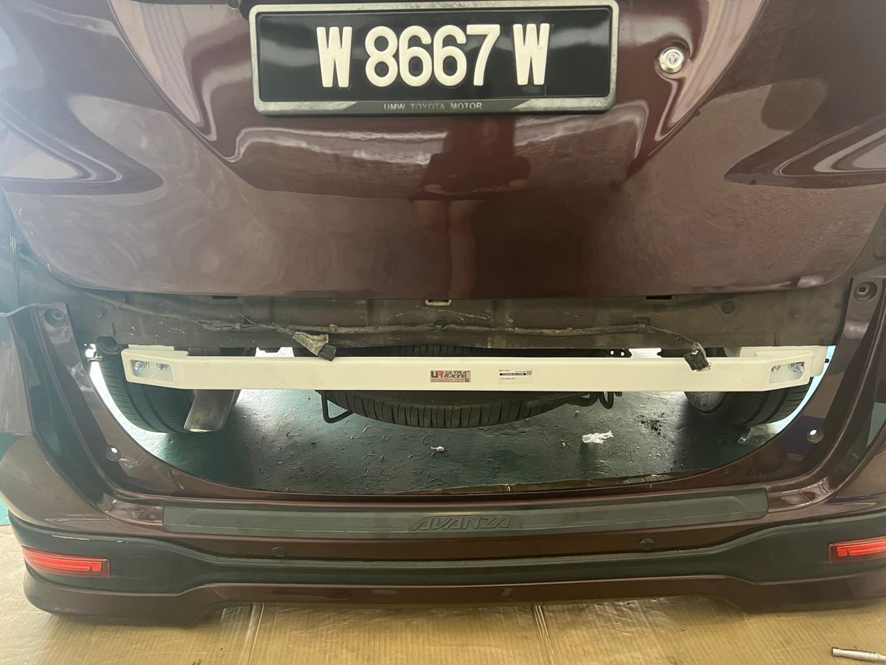 Ultra Racing 3-Point Fender Brace (UR-FD3-715P)