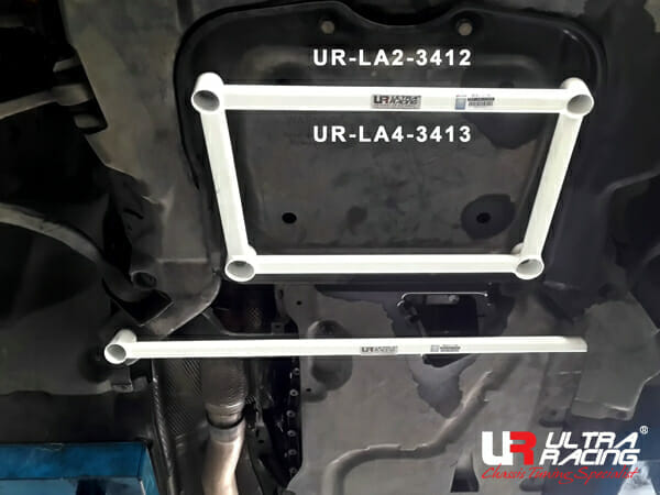 Ultra Racing 2-Point Front Lower Brace (URTW-LA2-3412)