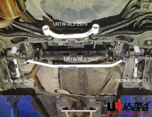 Ultra Racing 2-Point Rear Lower Brace (URTW-RL2-2969)